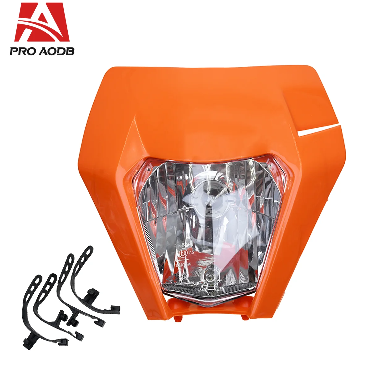 Motorcycle Supermoto Universal Headlamp Headlight Light Lamp For KTM EXC EXC-F SX-F SX XC XC-W XC-F XCF-W 125-530 Dirt Pit Bike image 6