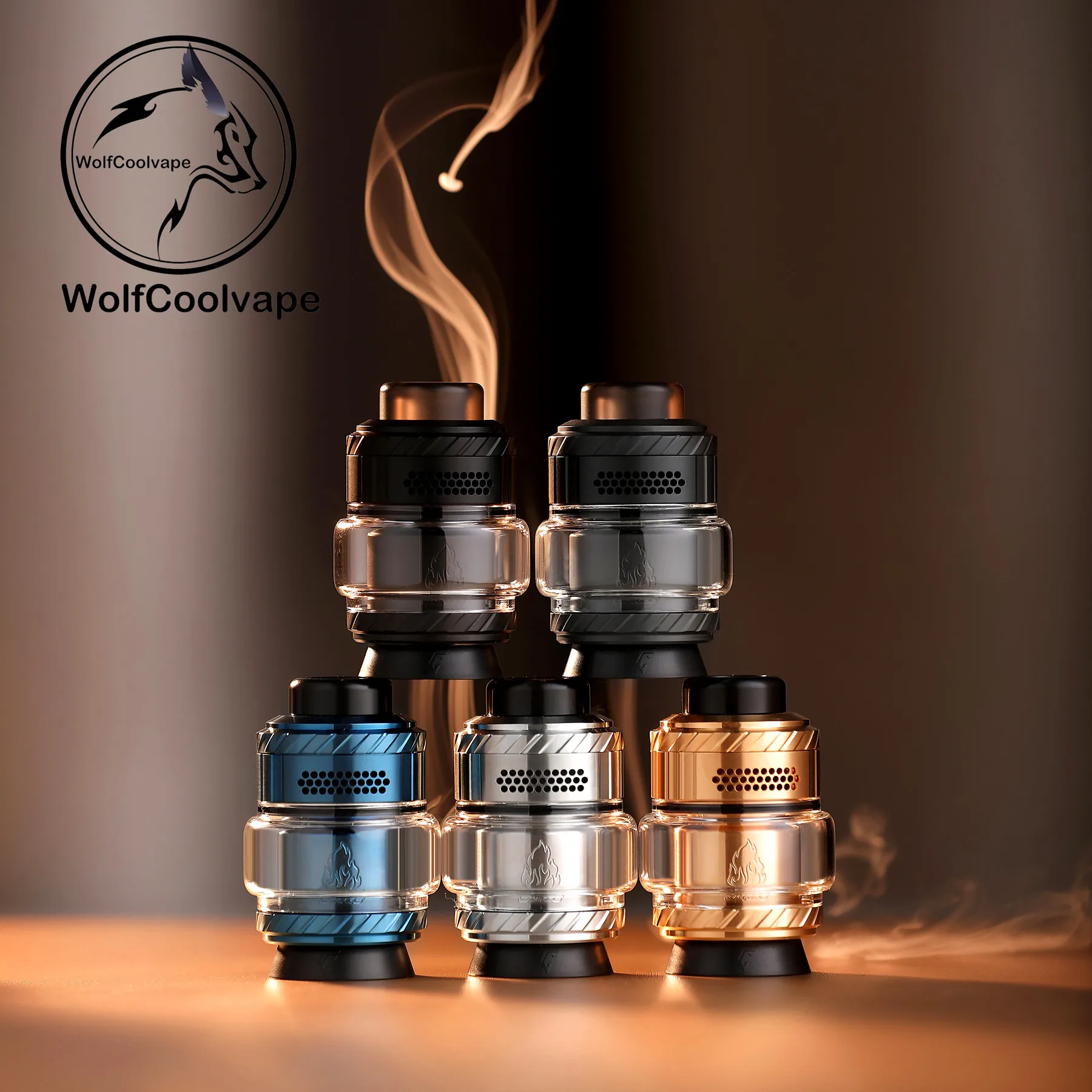 Auténtico atomizador Thunder Cloud Blaze Pro Max RTA 5,0/8,5 ml, 28 mm de diámetro