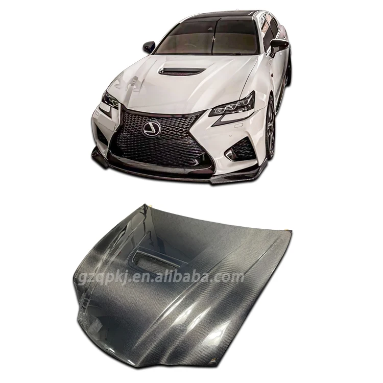 

GSF Version Carbon Fiber Hood for 2012 and 2016 lexus Models GS350 GS450 GS250 Body Kit