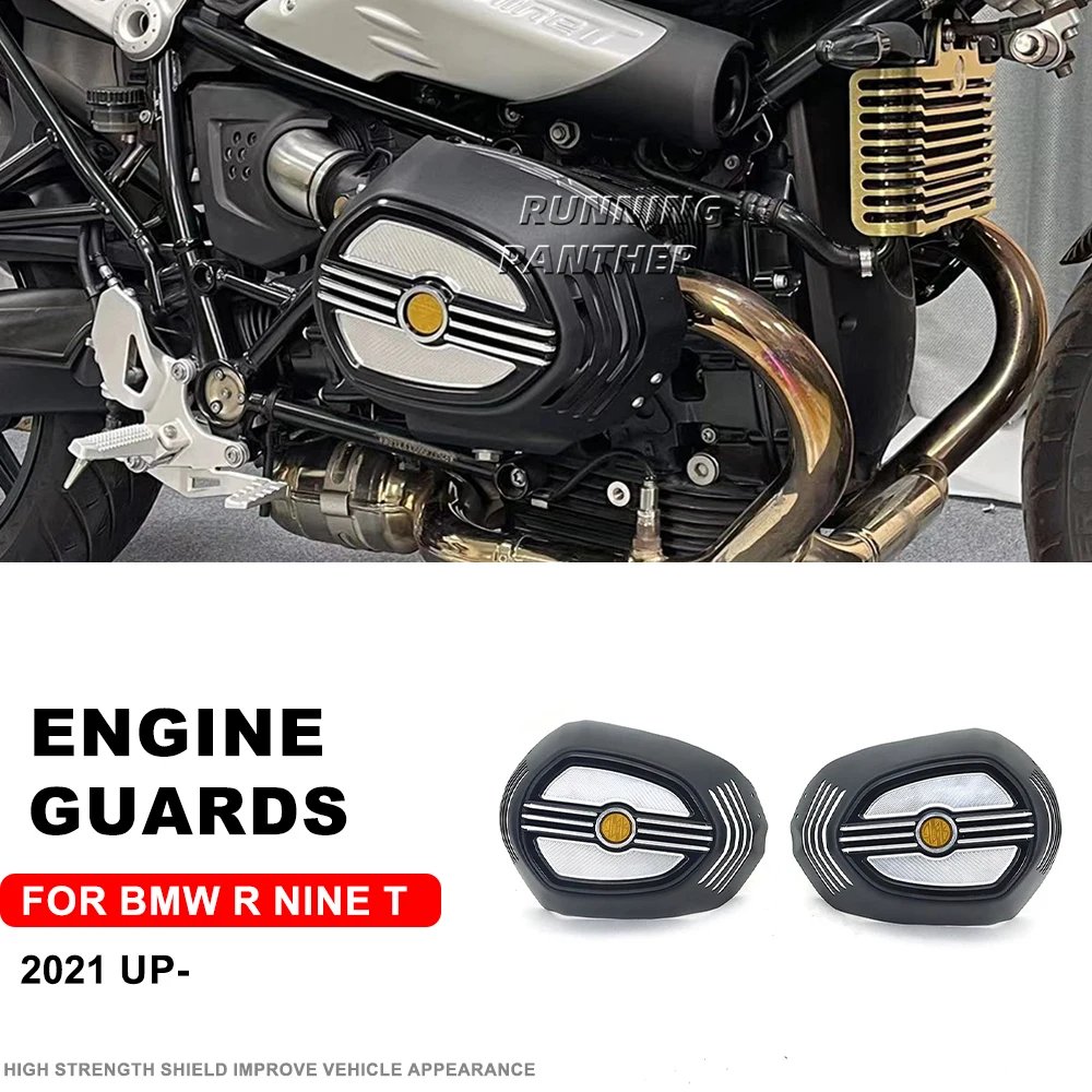 

FOR BMW R nine T Pure/R9T Racer Motorcycle Crash Bar Protector - High-Strength Aluminum, Scratch-Resistant Coating