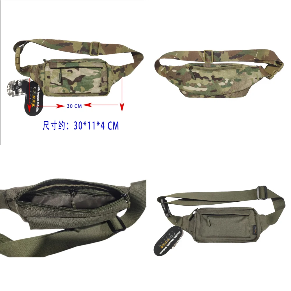 Tactical   Sports Triangle Bodypack Riding Travel Mobile Phone Waist Pack Mountaineering Running Bum bag Chest Bag TC0195