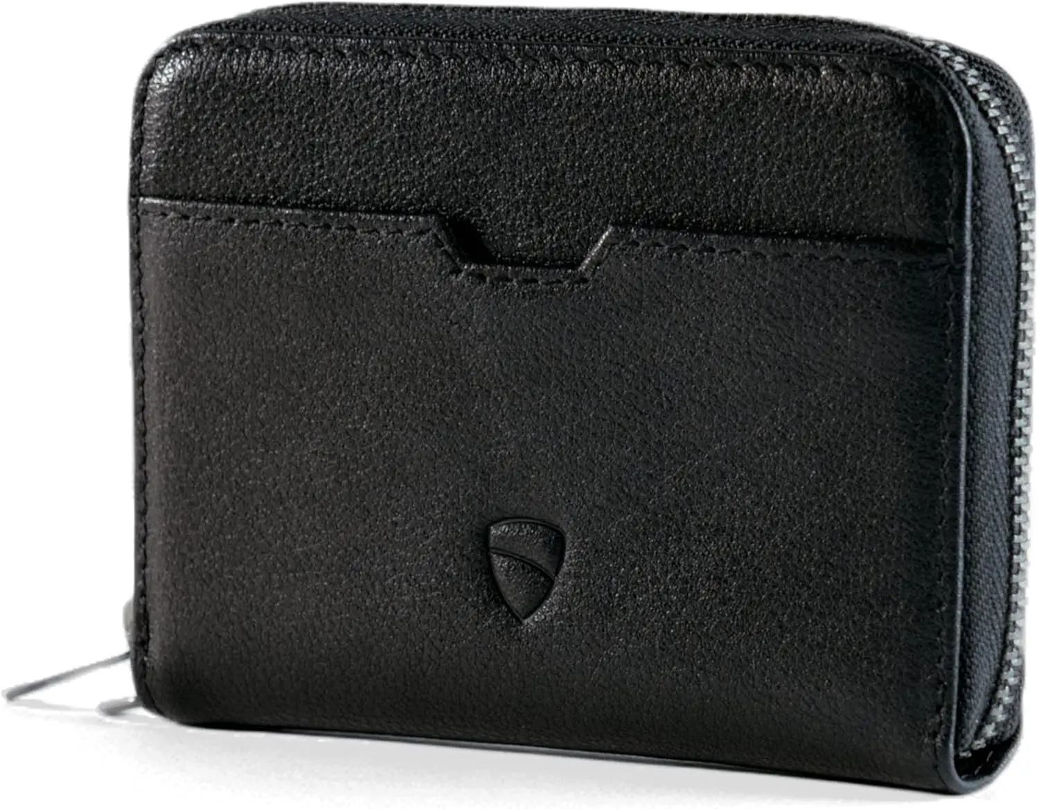 

Premium Leather Zip Wallet with RFID Protection - Stylish & Functional for Men and Women
