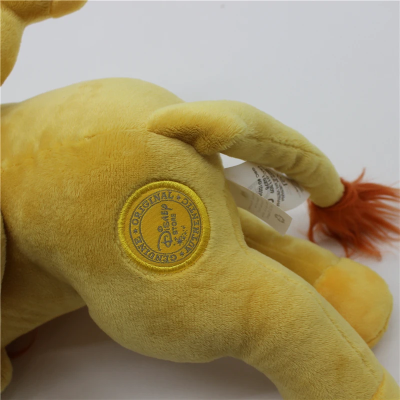 Disney The Lion King Adult DAD Mufasa and Son Simba LION lying Plush Toy Stuffed Animals 45cm Kids Toys Children Christmas Gifts