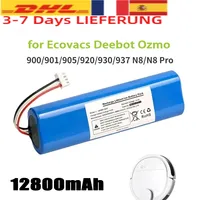 Replacement Battery 12800mAh for Ecovacs Deebot Ozmo 900,901,905,920,930,937,N8,N8 Pro Li-ION 14.4V Robot Vacuum Cleaner Battery