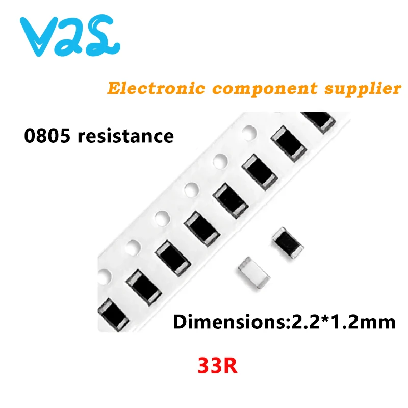 (5000pcs) 100% New 0805 33R ... 5% High Precision SMD Resistance Kit