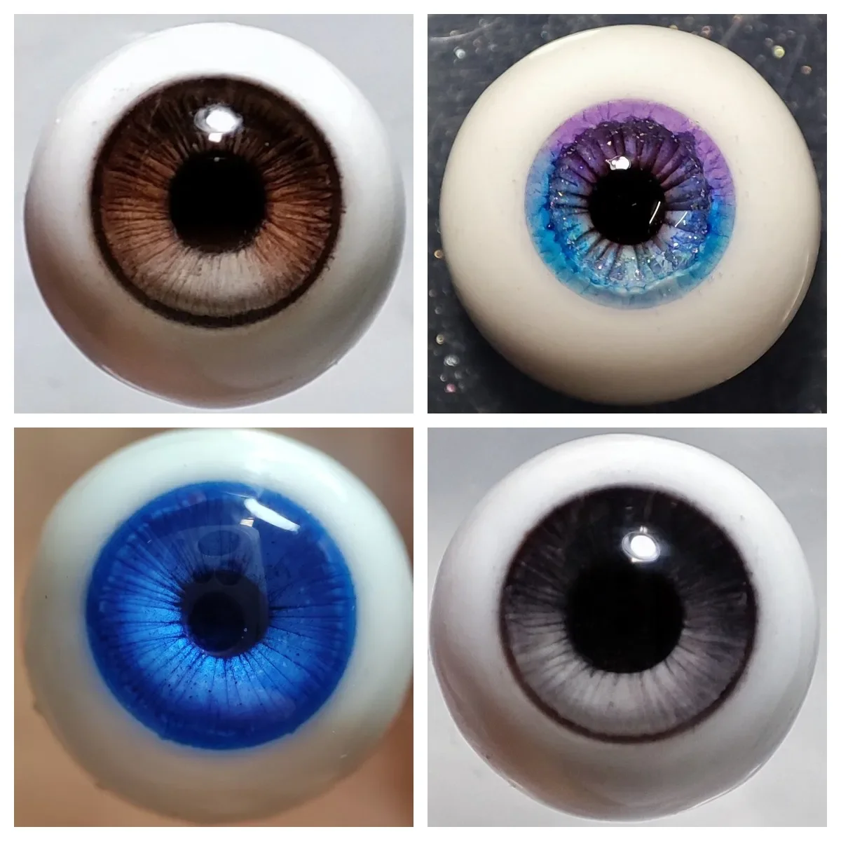 New Doll Eyes Bjd Eyeball 10/12/14/16/18mm Plaster Eye Diy Girl Toys Dress Up Fashion Gift Doll Accessories