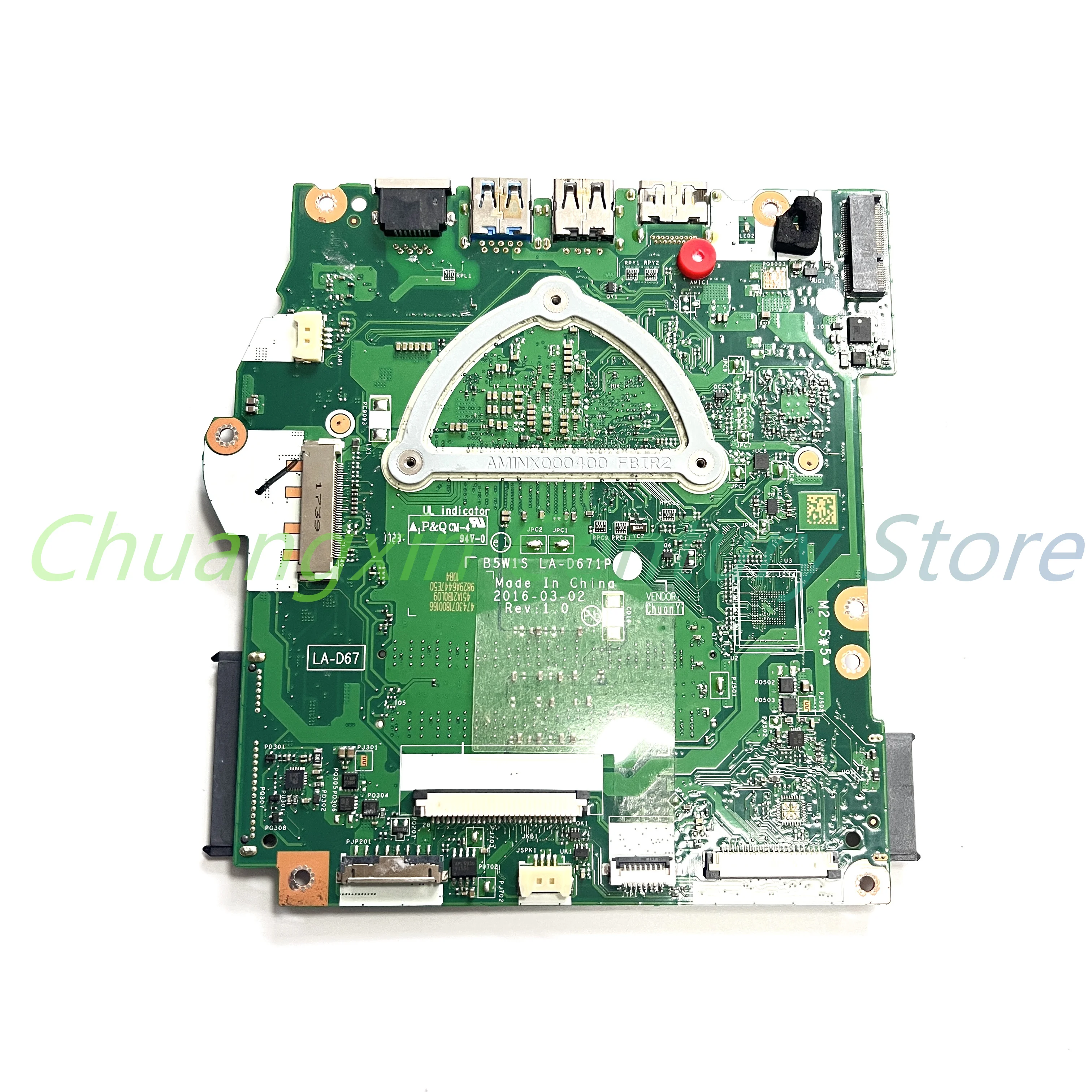 For Acer Aspire ES1-572 Laptop motherboard LA-D671P with With I3 I5 I7 6TH/7TH CPU 100% Tested Fully Work