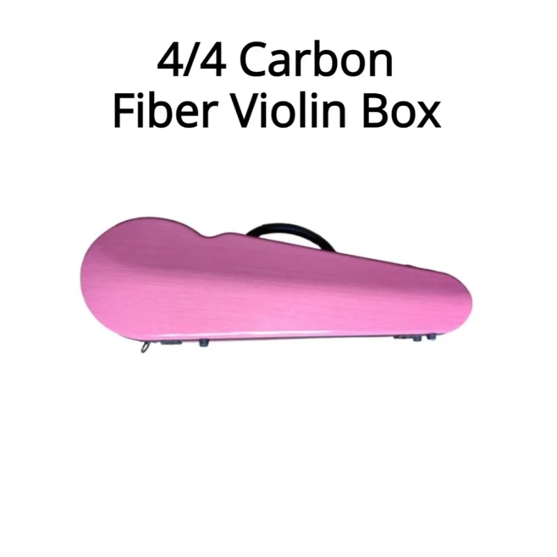 

4/4 Triangular Violin Box Carbon Fiber Waterproof Wear-resistant Shoulders Portable Violin Case Musical Instrument Accessories