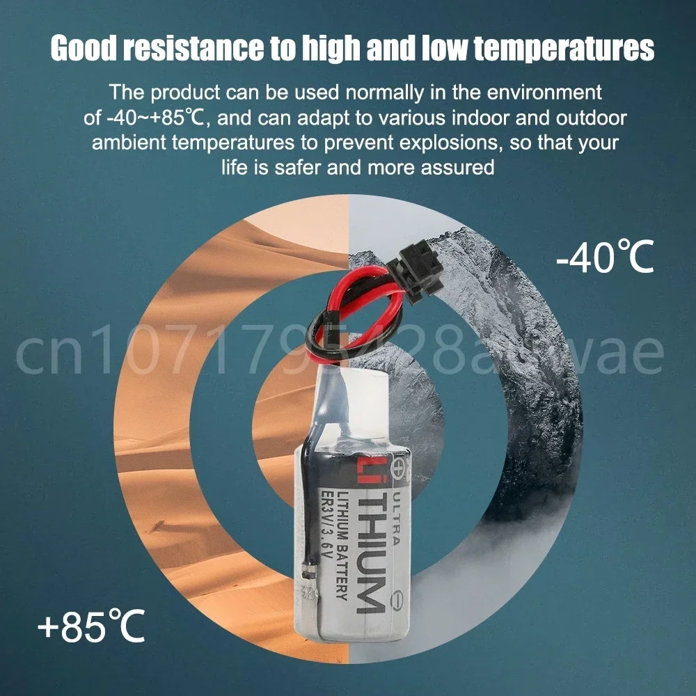 10 قطعة JZSP-BAT01 الأصلي بطارية جديدة ER3V 3.6 فولت سائق CPM2A-BAT011/2 بطارية ليثيوم ل ماكينة بتحكم رقمي بالكمبيوتر أداة المكونات السوداء