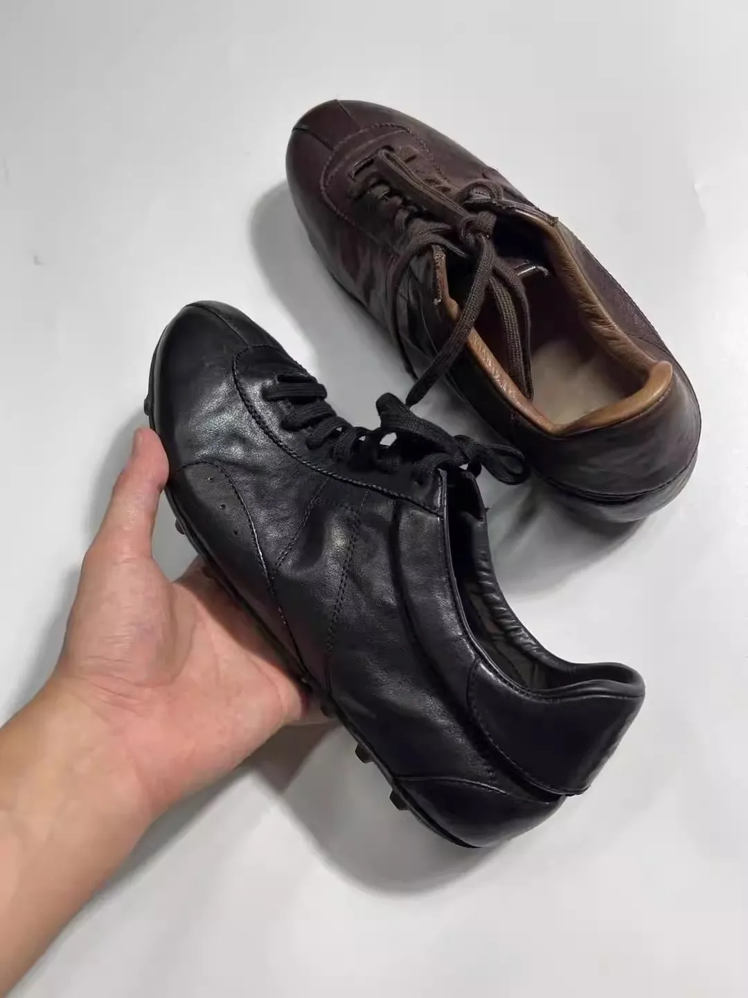 

Retro Casual Shoes Non-slip Rubber Outsole Unisex Couple Matching Styles Soft-soled High-cushion Insoles Casual Footwear