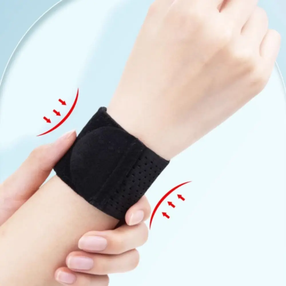 Adjustable Soft Wristbands Wrist Support Bracers For Gym Sports Wristband Carpal Protector Breathable Wrap Band Strap Safety