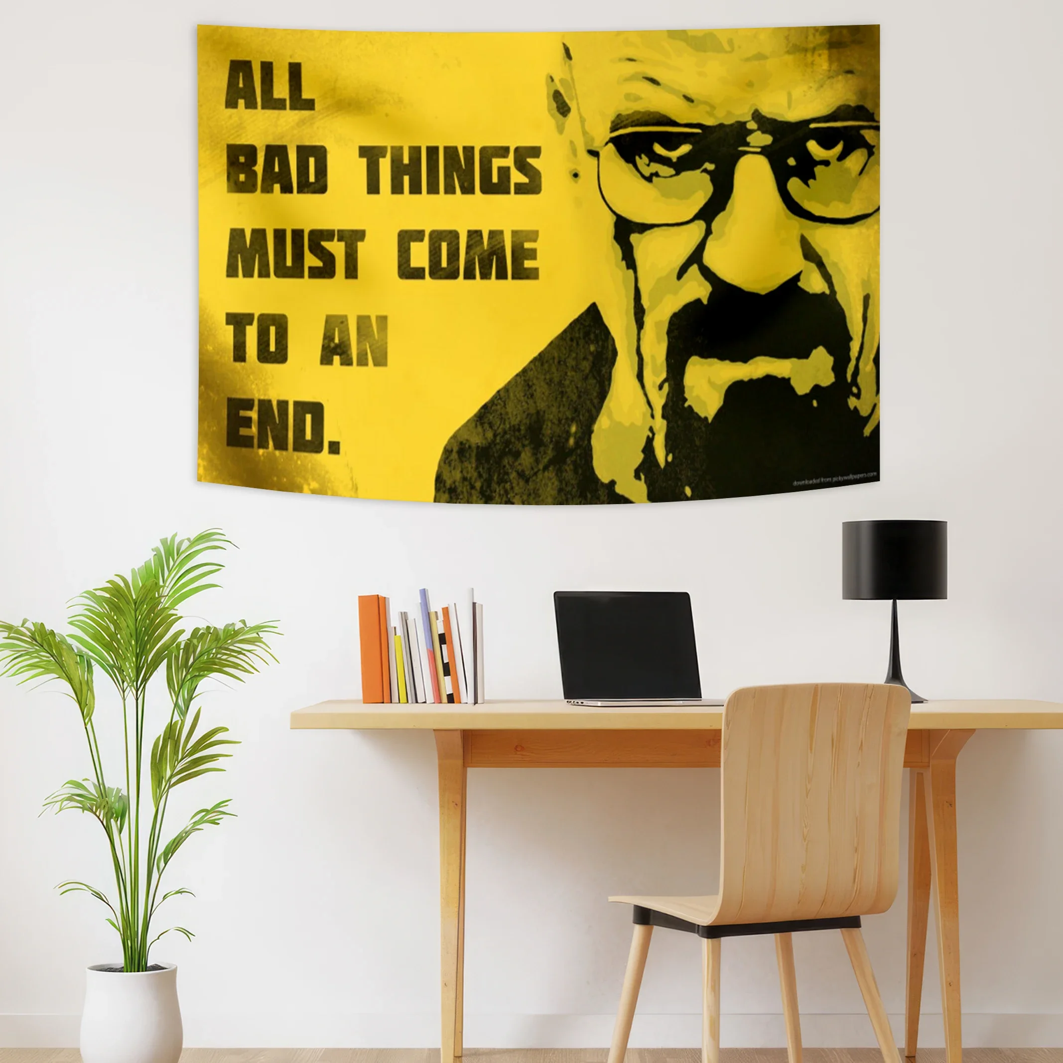 90x150cm Walter White Breaking Bad Tapestry Wall Hanging Hippie Polyester Tapestries INS Throw Rug Blanket Dorm Decor Y image 4