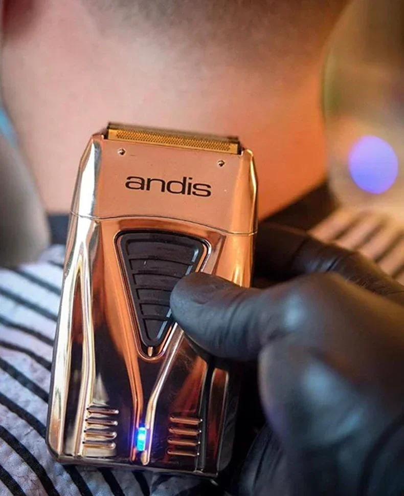 Original Andis 17205 Barber Electric Clipper Oil Head Whitening Hair Clipper Reciprocating Razor Shaver