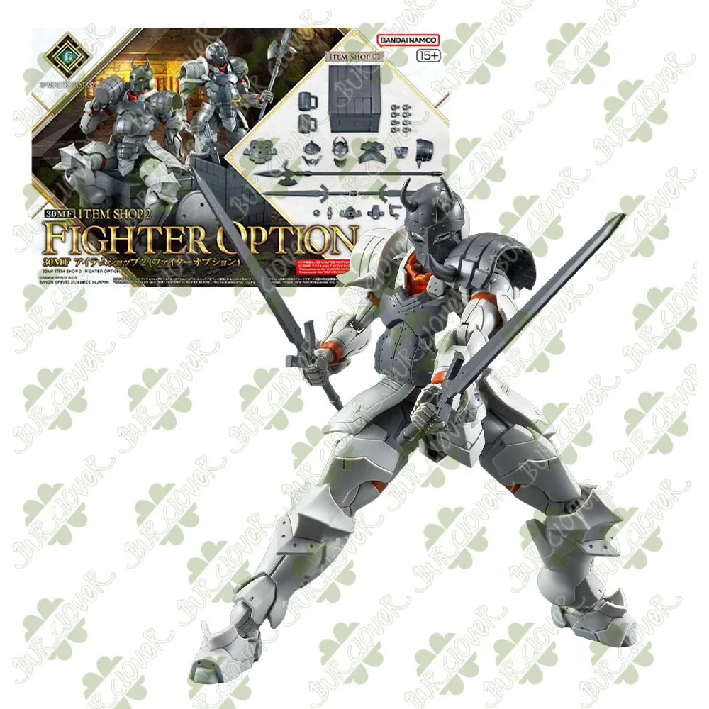 Bandai Original 30MMF Prop Shop 1 Knight Parts, Prop Shop 2 Warrior Parts  Action Figure Assembly Model Toys Gifts For Children