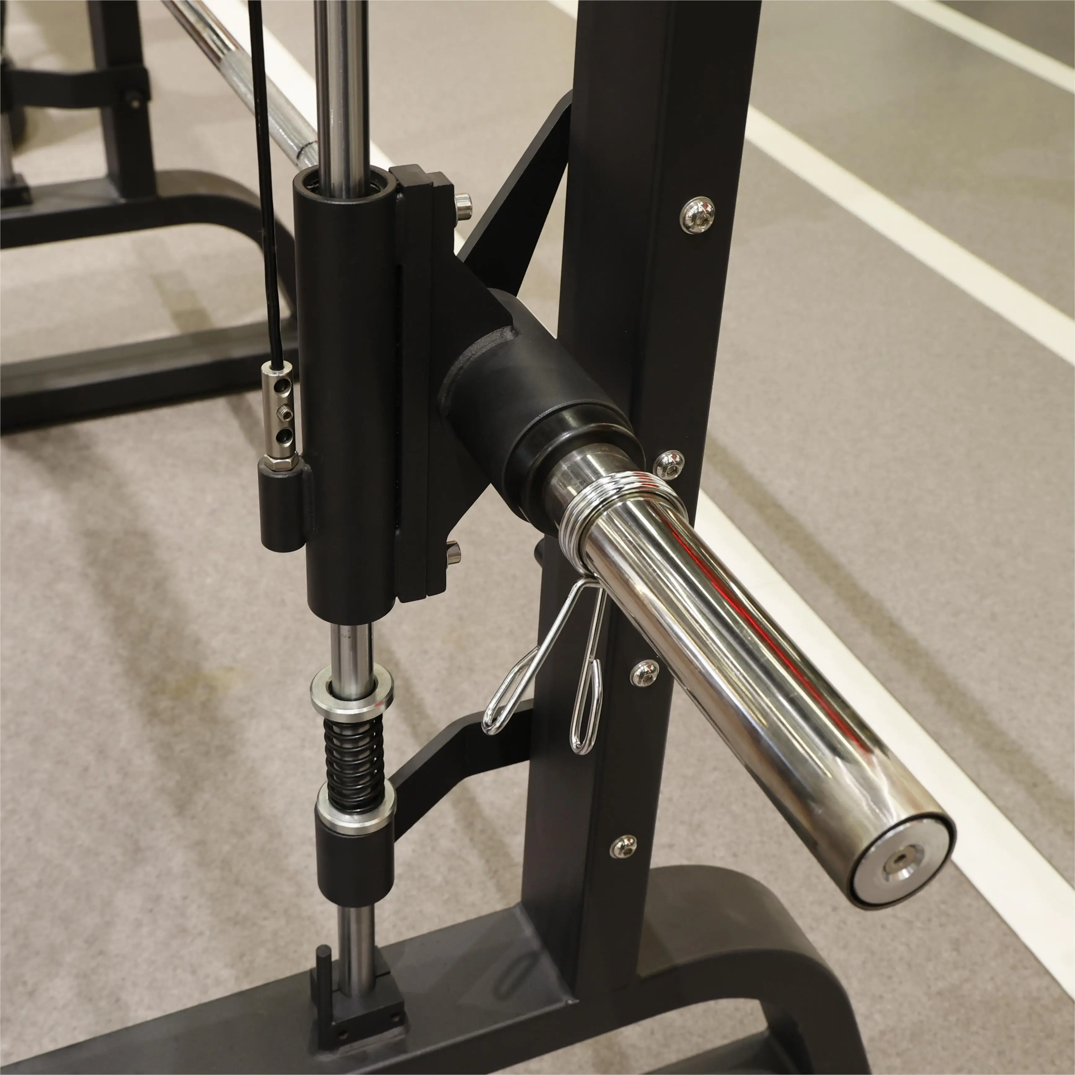 Machine professionnelle de Squat de Machine multi Smith de support de puissance en acier avec la plaque chargée pour l'entraînement musculaire