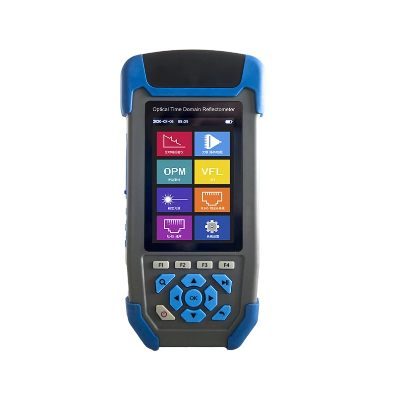 Mini Pro OTDR Optical Time, Time, Reflectometer, 9 in 1 Function, Fiber Breakpoint Tester, 3.5 