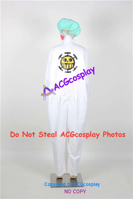 One Piece Heart Pirate Shachii Cosplay Costume acgcosplay include hat