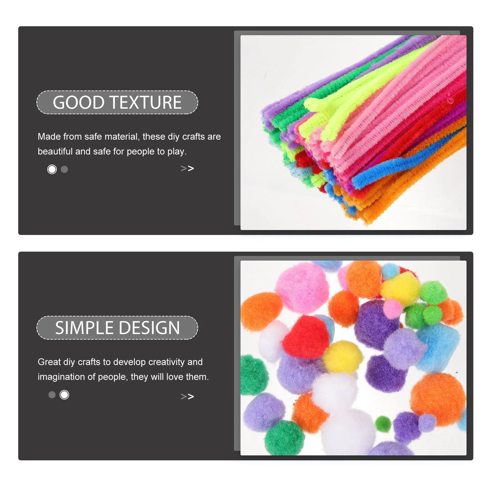 مجموعة واحدة من قضيب مرن قابل للانحناء على شكل عصا ملتوية ذاتية الصنع لصنع الحرف اليدوية ومستلزمات الأطفال الإبداعية ومواد الفنون والحرف اليدوية #5