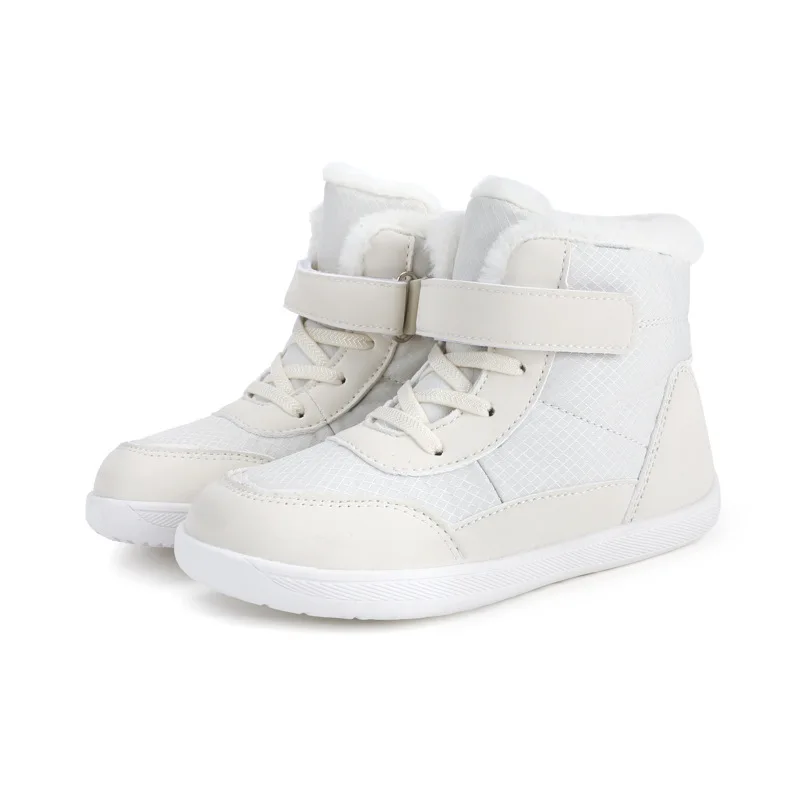 Stivali da neve per bambini con piedi nudi e testa larga |     Semplici scarpe sportive invernali adatte sia per ragazzi che per ragazze |     Scarpe calde i