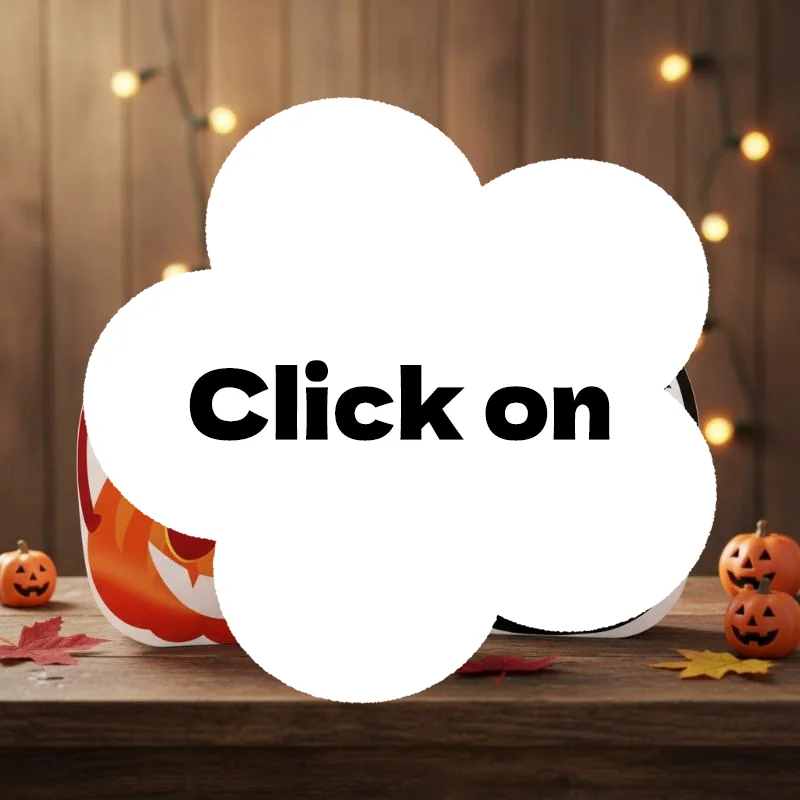 Halloween Candy Self Sealing Bags 10pcs Pumpkin Witch Cauldron Print Portable Pouch for Cookie Jewelry Small Gift Packaging