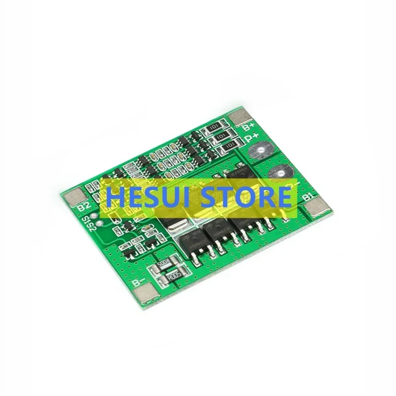 Three strings of 12V18650 lithium battery protection panel 11.1V/12.6V with balance 25A