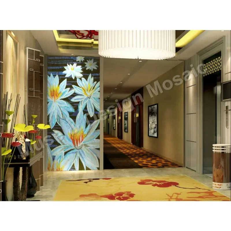 Mural Lotus Flower … - image