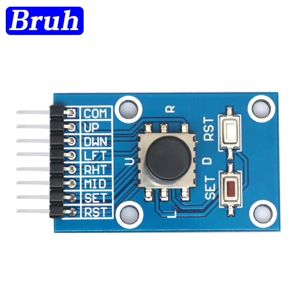 Five Direction Navigation Button Module MCU AVR Game 5D Rocker Joystick Independent Keyboard for Arduino Joystick Module