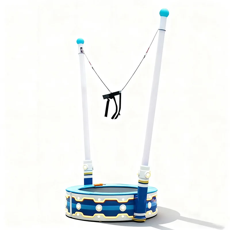 

Commercial outdoor bungee jumping single Internet celebrity luminous music trampoline