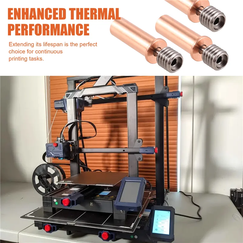 

A34M-Биметаллические терморазрывные горлы с медным покрытием, высокая термостойкость для Kobra2/Kobra2 Pro/Kobra2 Max
