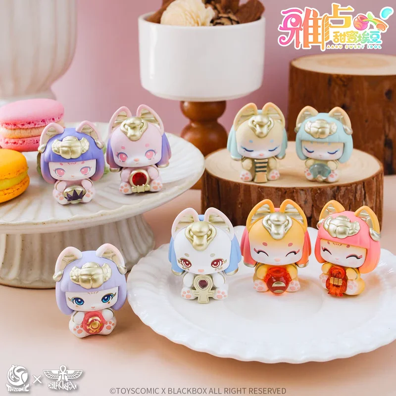 

Mini Blind Bag Aaru Sweet Idol In Stock Action Figure Egyptian Civilization Series Collectible Figurine Desktop Decoration Gifts