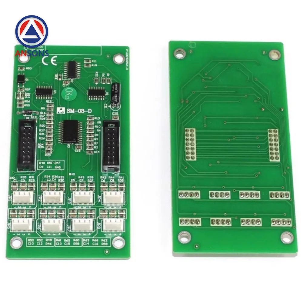 

SM-03-D(S) SM.02/G(S) SM.09IO/B(S) Monarch Elevator Car Expansion Command PCB Button Conversion Board Ansons Elevator Spare Part