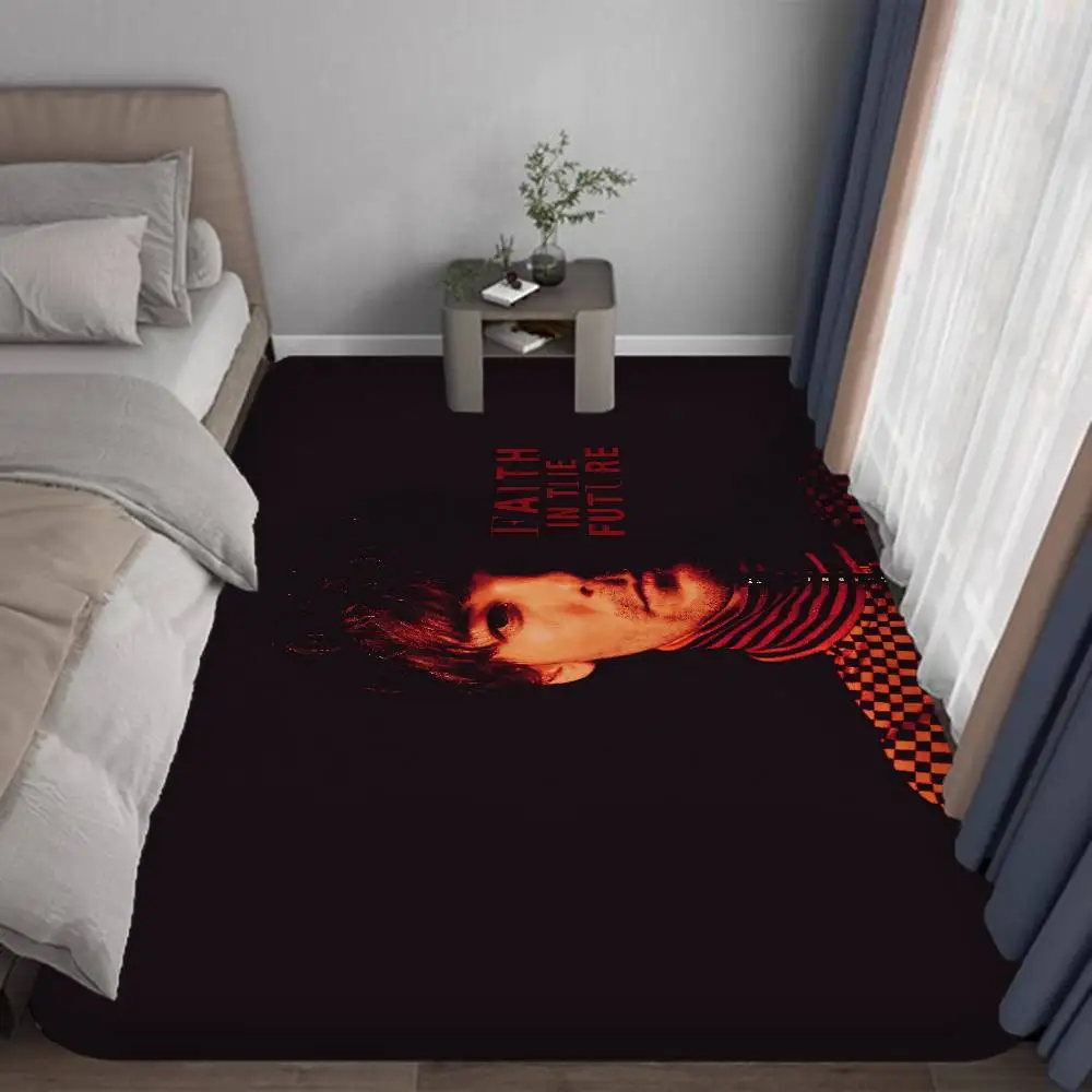Singer L-Louis T-Tomlinson Music Kitchen Mat Nordic Style Bedroom Living Room Doormat Home Balcony Anti-Slip Doormat Area Rug
