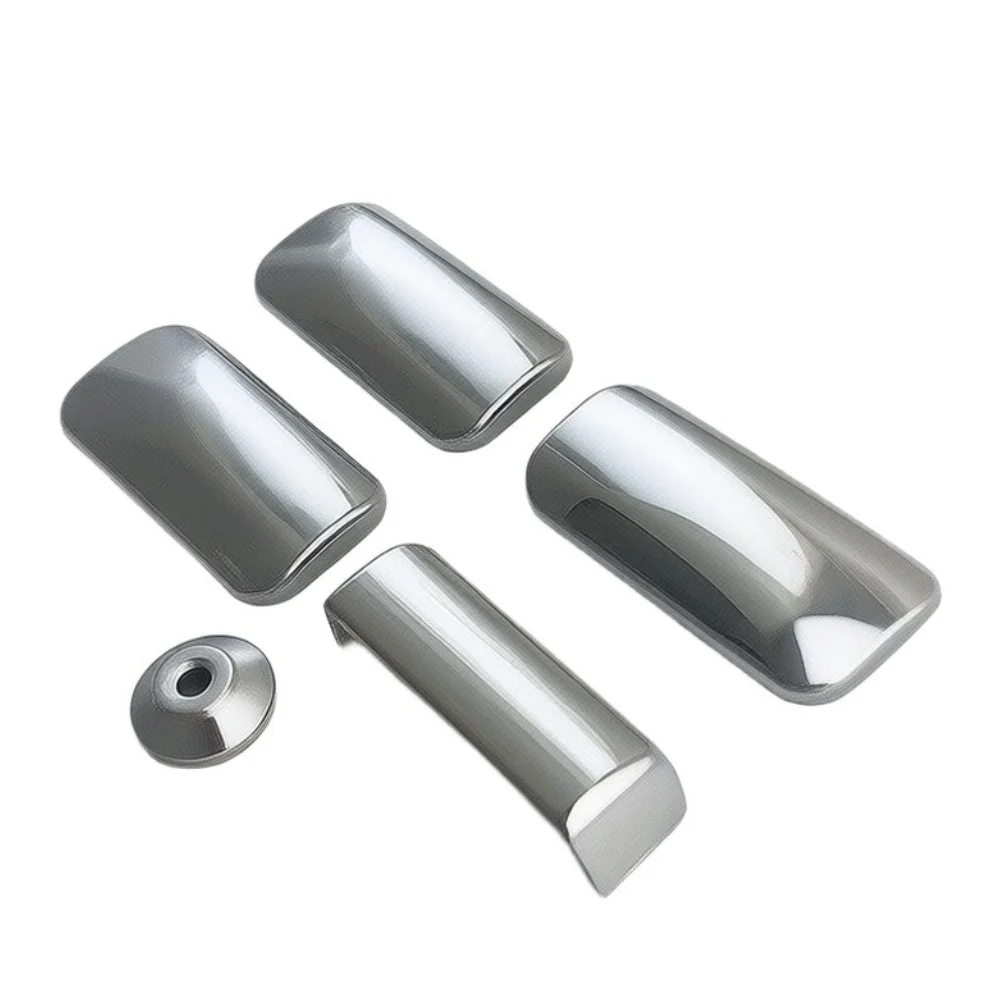 Exterior Door Handle Trim Cover For Ford Transit MK6 MK7 2000 2014 Chrome Finish ABS Plastic 4 Handles Plus 1 Lock Cover Set