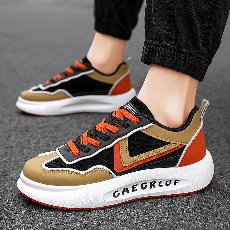 

Men's Shoes Breathable All-match Mesh Shoes Casual Sports Trendy Shoes Men's All-match Wear-resistant Running Shoes for Men