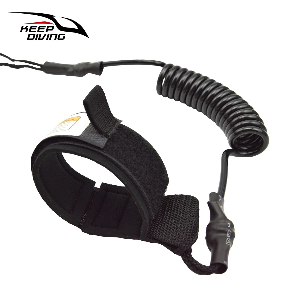 عرض ساخن - مقود لوح ركوب الأمواج للوح الجسم - سوار معصم آمن من مادة TPU مع دوار للوح التزلج ولوح التجديف