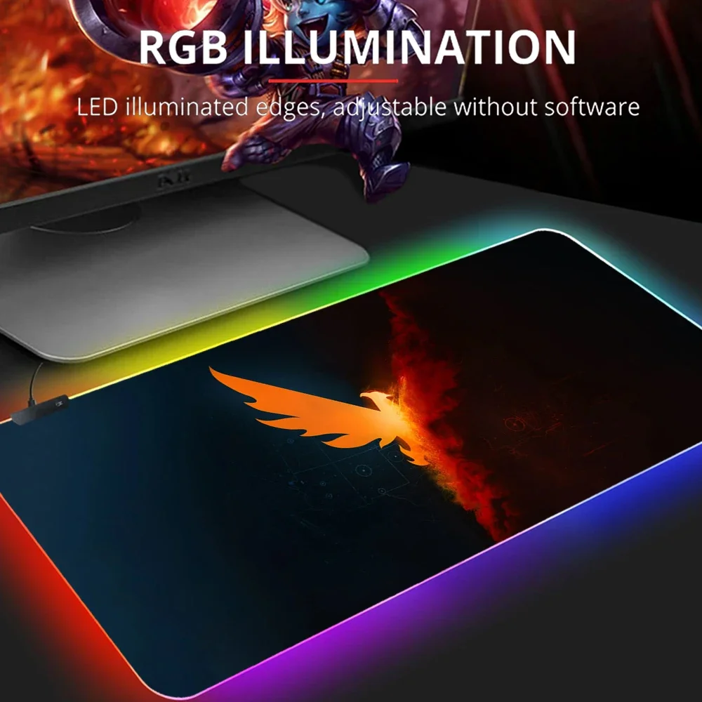 

Tom Clancy's the Division Gaming RGB Mouse Pad Rubber Mat Deskmat Mousepad Gamer Rug Mausepad Computer Accessories Mats Pc