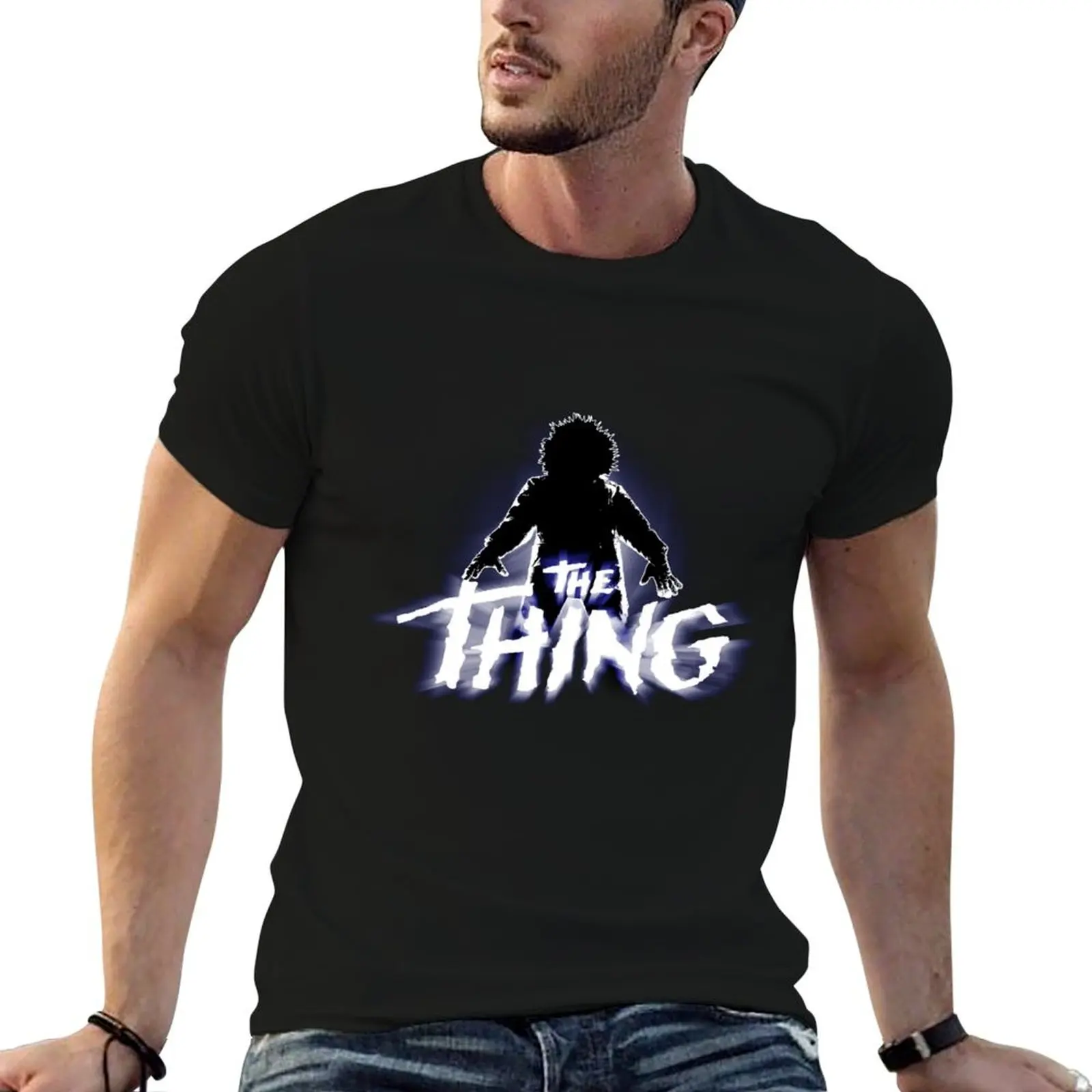 

The thing T-Shirt summer top designer shirts vintage Men's t-shirts