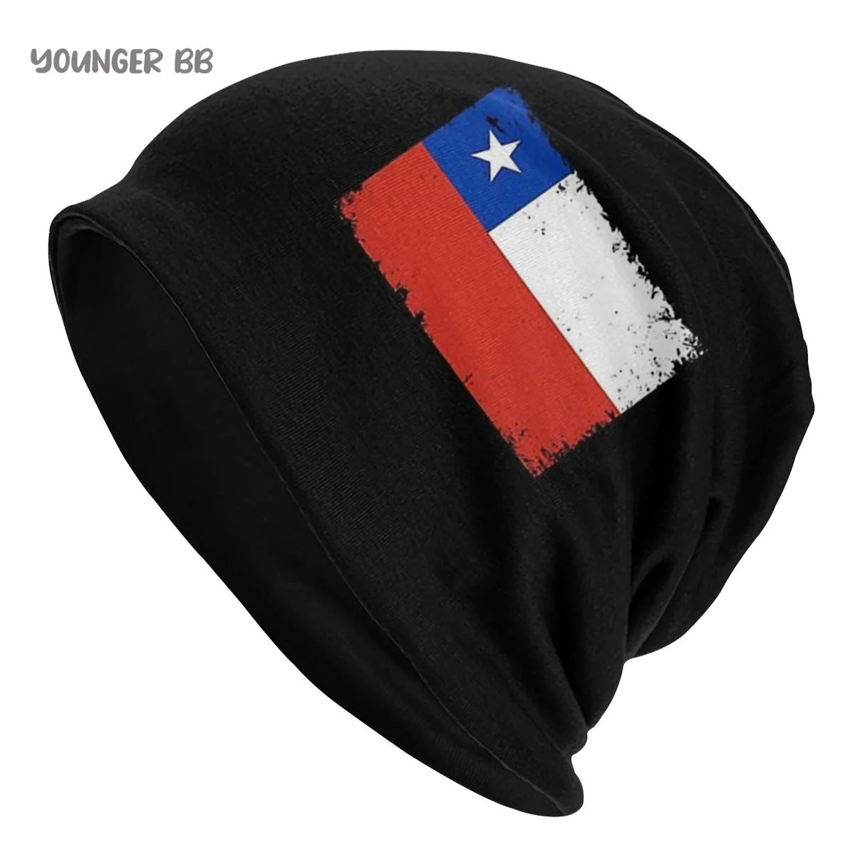 Bonnet Hats Flag of Chile Men Women's Knitting Hat Ecuador Heartbeat  Vintage Winter Warm Cap Beanies Thermal Elastic Caps