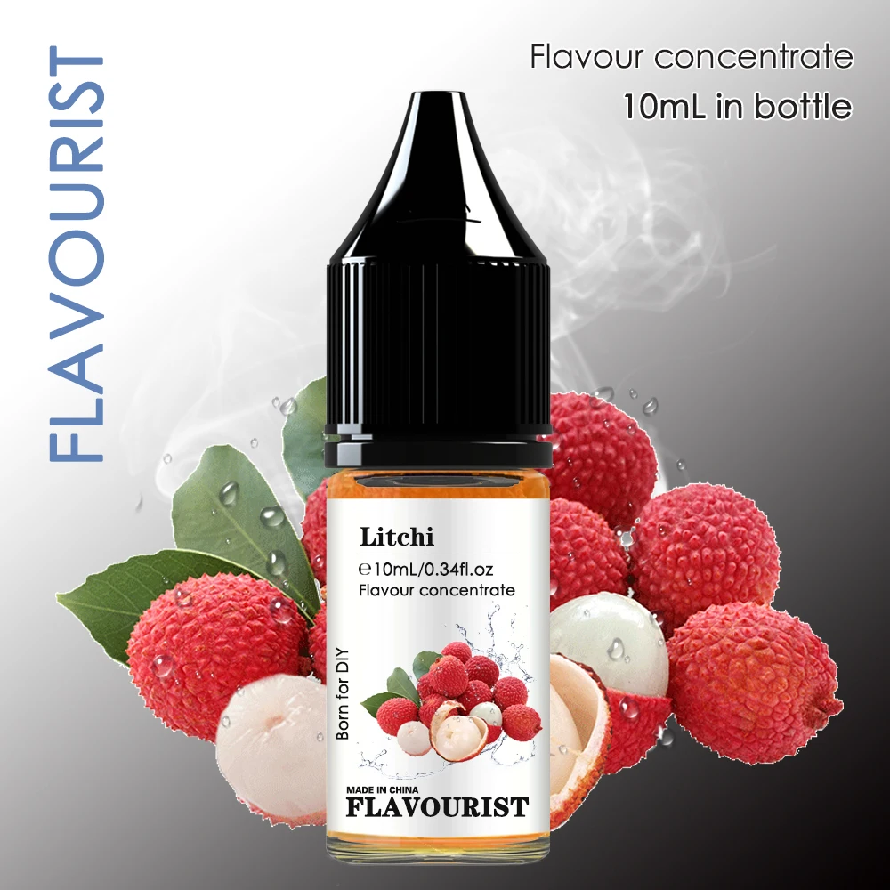 FLAVOURIST Litchi aroma flavor Water solubility Lychee fruit Flavour Concentrate for DIY lipgloss liquid