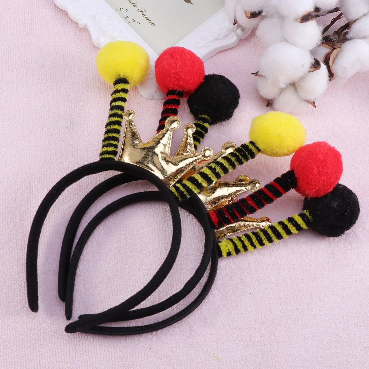 

Набор из 3 головных уборов с антеннами насекомых для взрослых: мягкие эластичные повязки для волос, аксессуары для вечеринок в стиле «насекомые», для Хэллоуина и фестивалей