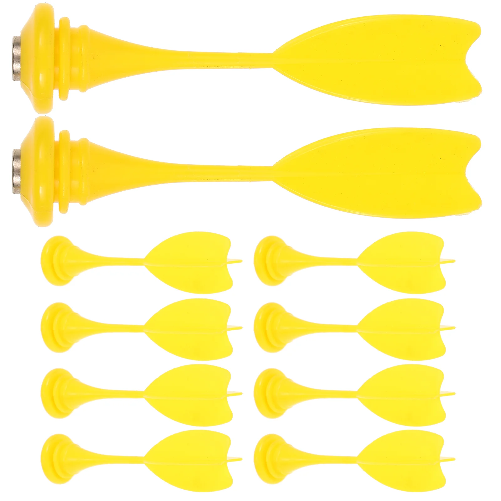 

10 Pcs Magnetic Strong Magnet Dartboard Safety Kids Toys Outdoor Games Replacement for Boys Girls and Adults (Random Color