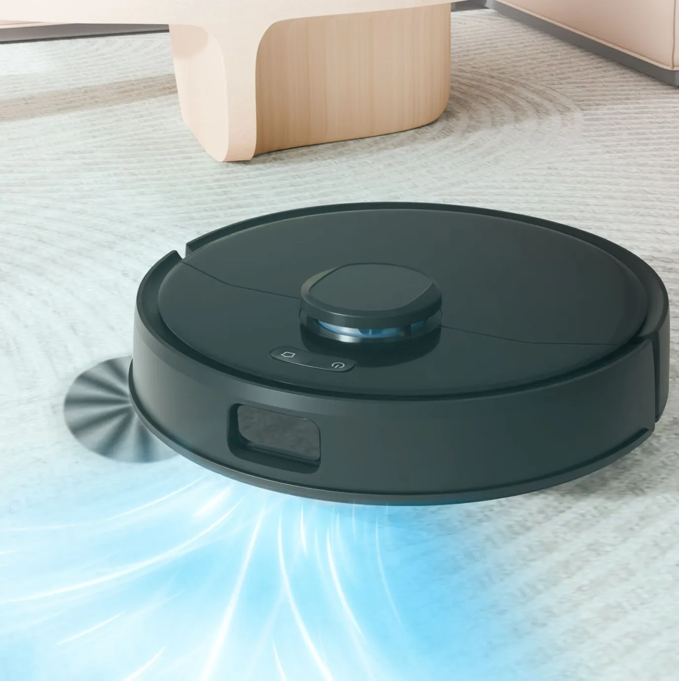 X1 Smart All-in-One Sweeping Mopping Robot Vacuum Cleaner 10000Pa LDS Slam+VSLAM Navigation App-Controlled HEPA Hotel