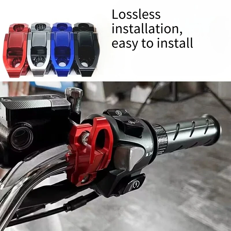 1pc Motorcycle handle hook Universal Luggage Helmet Hook Aluminum Mount Motorcycle Scooter Holder Bag Hanger Multi-functional