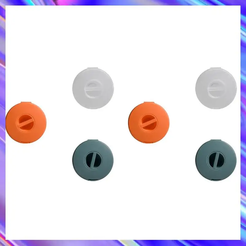 

6X Bobbin Winder Charger Cord Round Storage Cable Winder Retractable Cable Management Flexible USB Wire Cord Reel