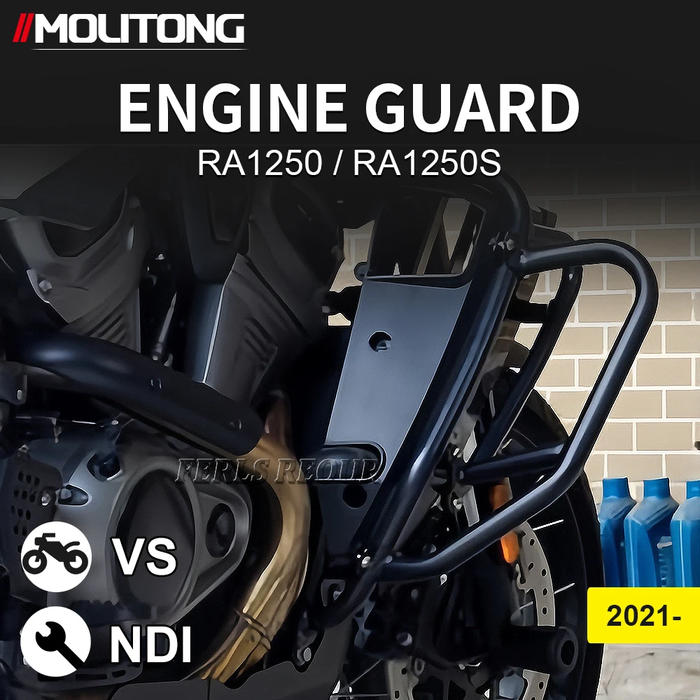 

For Harley PAN AMERICA 1250 RA1250 S 2021-24 Motorcycle Highway Engine Guard Crash Bars Bumper Stunt Cage Protector Accessories