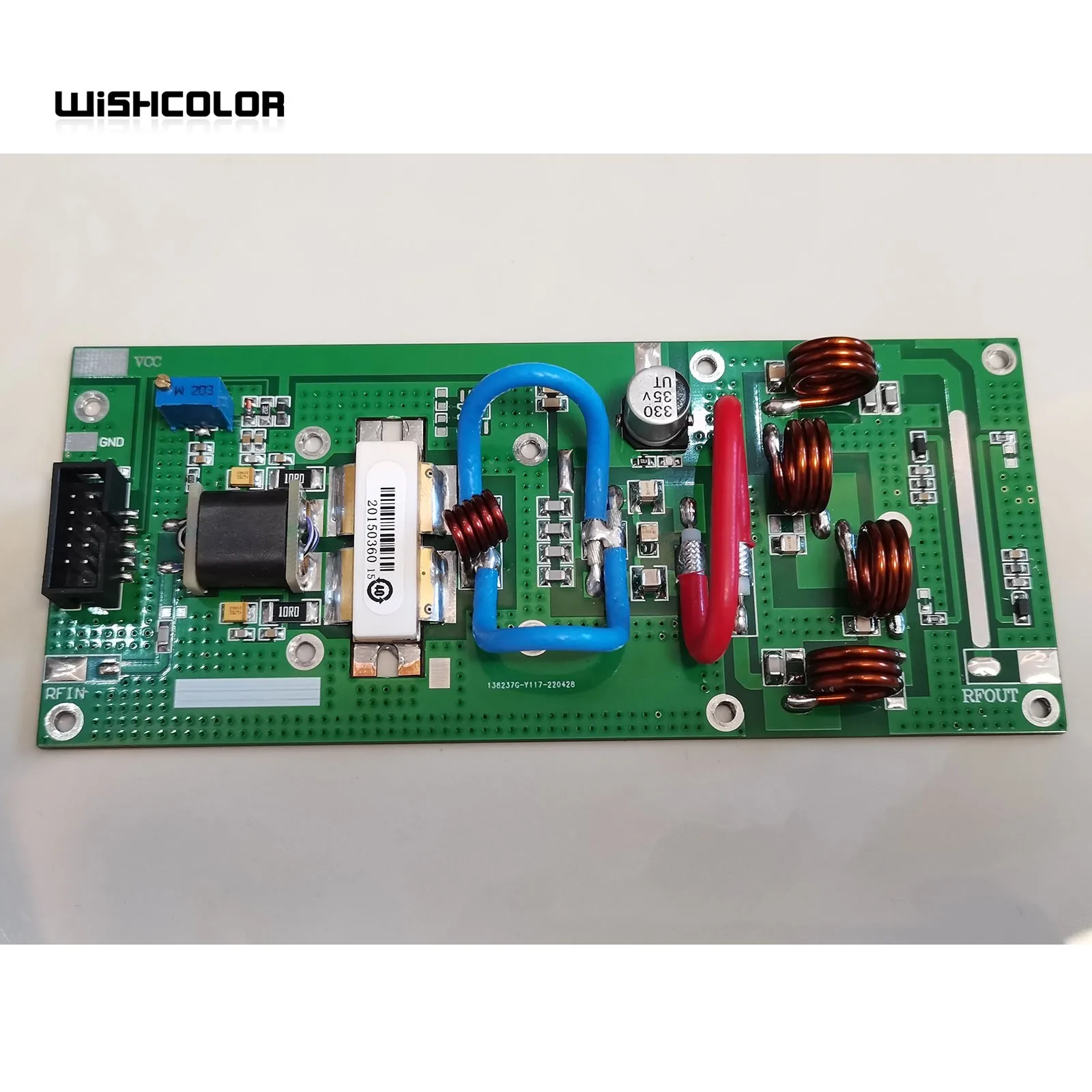 Wishcolor 300W 80MHz-109MHz FM Transmitter Power Amplifier Board Suitable for FM Transmitter Board