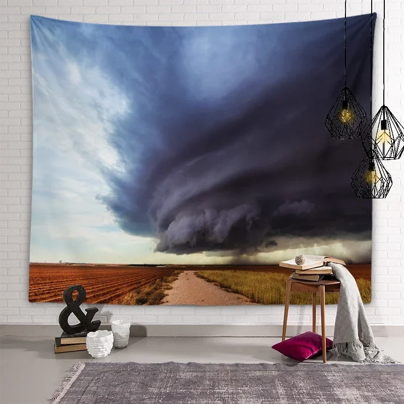 Tornado Tapestry Wall Art Decoration Tapestry Dorm Room Personality Decoration Tapestry Living Room Bedroom Home Decor