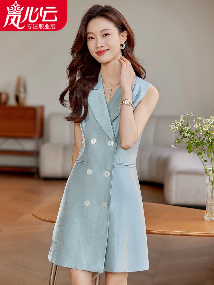 2024Spring New Female Online Influencer Temperament Korean Style Wear Match Adult Lady like Woman Lightly Mature Slim-Fit Figure