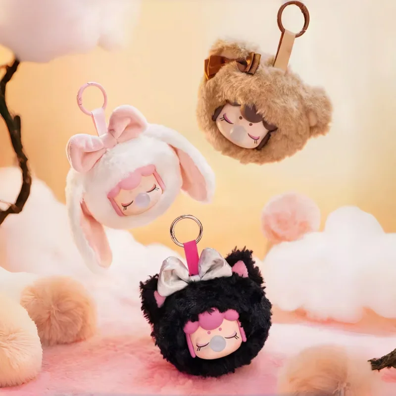 

Плюшевый кулон Ruo Lai Nan Qian: теплый, милый, в виде друзей, лимитированная серия, для сумки, подарок на Новый год