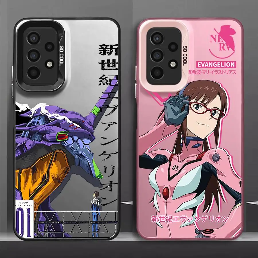 E-Evangelions Phone Case for Samsung Galaxy A15 A16 A23 A32 A52 A72 4G 5G A22 A25 A34 A35 A52s A53 A54 A55 A73 5G A24 A51 A71 4G